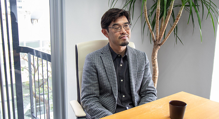 石多さんインタビュー様子