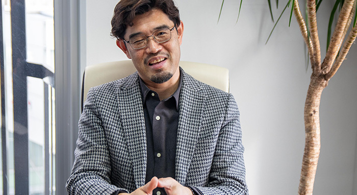 石多さんインタビュー様子