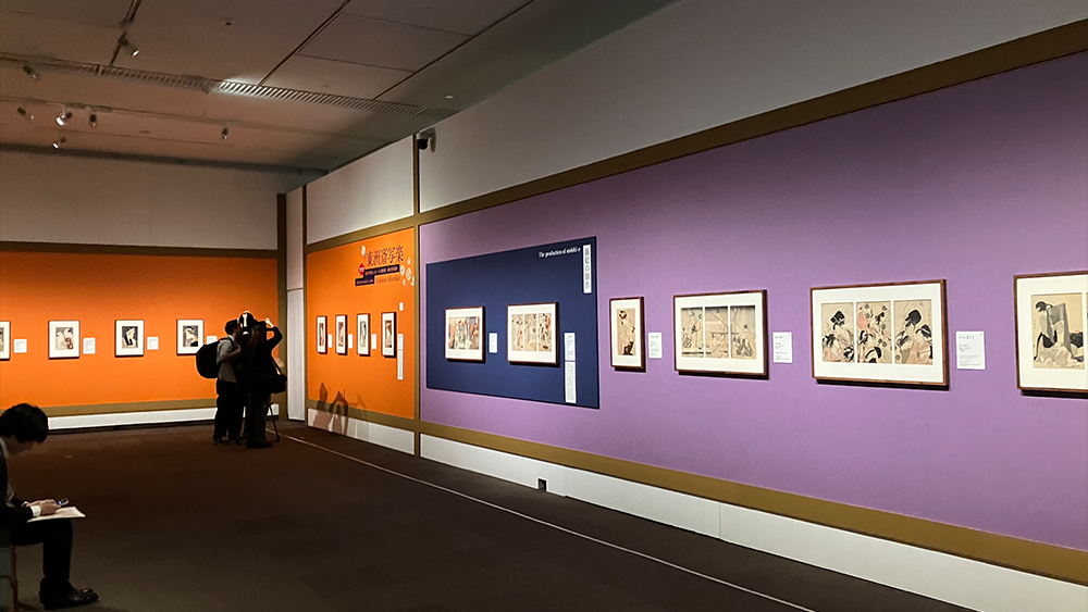 「大英博物館日本美術コレクション」展 会場写真